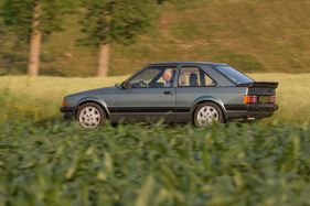 Ford Escort RS 1600i (1982) - das Metallic-Grün war eine Sonderfarbe auf Spezialbestellung