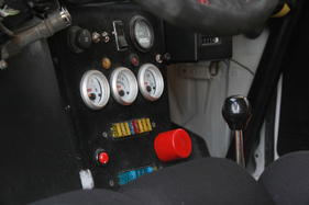 Ford Escort RS 2000 (1974) - die Zusatzinstrumente passen nicht ganz zum Baujahr