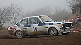 Bild: Ford Escort RS 2000 - am Start der ADAC Rallye Köln-Ahrweiler 2012 mit Axel Potthast (Startnummer 14)