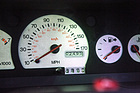 Ford Escort RS Cosworth (1992) - Meilen- und km/h-Tacho in einem Instrument