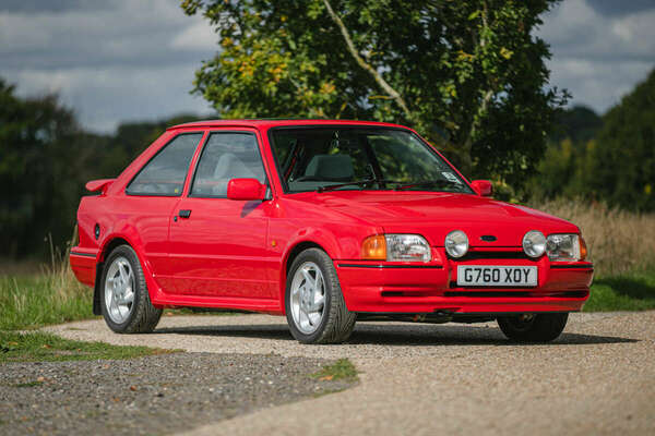 Ford Escort RS Turbo S2 (1989) - als Lot 606 angeboten anlässlich Silverstone Auctions “NEC Classic Motor Show Sale" am 12. November 2022