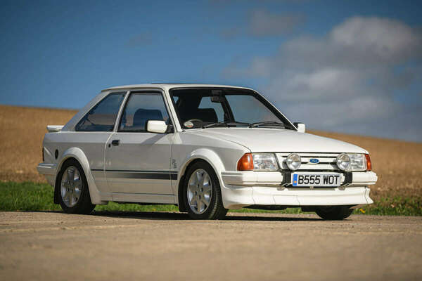 Ford Escort RS Turbo Series 1 (1985) - als Lot 739 angeboten anlässlich Silverstone Auctions “NEC Classic Motor Show Sale" am 12. November 2022