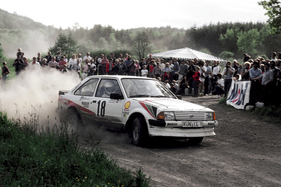 Ford Escort RSi (1983) - im Rallyesport ist der Escort RSi und später der XR3 mit Ford-Werksteams unterwegs