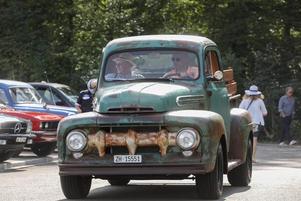 Ford F-1 mit Patina - 6. Lägern Classic 2023