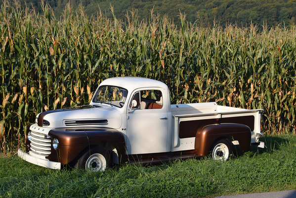 Ford F2 Pick-up (1950) - als Lot 62 an der Versteigerung der Oldtimer Galerie Toffen am 20. Oktoberl 2018