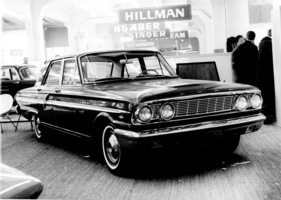Ford Fairlane (1964) - in der Schweiz ausschliesslich mit Leichtbau V8-Motor und 164 PS lieferbar - Genfer Automobilsalon 1964