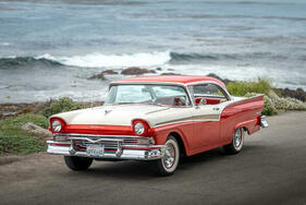 Ford Fairlane 500 Victoria Club Coupe (1957) - offered as lot 004 at the Bonhams Quail auction on August 19, 2022