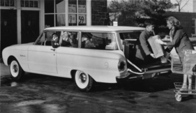 Ford Falcon (1960) - der Kombi mit der tiefsten Ladekante der Industrie