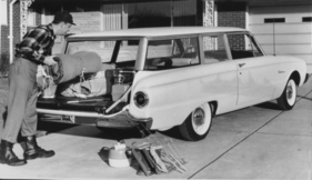 Ford Falcon (1960) - noch mehr Platz als die Limousine bietet der geräumige Kombi