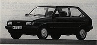 Ford Fiesta 1-Liter - 45 PS (DIN) 1 Vergaser (1988)