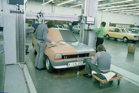 Ford Fiesta (1974) - ein Tonmodell Ford Fiesta (1974) - ein Tonmodell