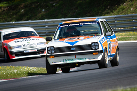 Ford Fiesta (1976) - Feld "Tourenwagen Siebzigerjahre" - Masters Historic Festival Brands Hatch 2023