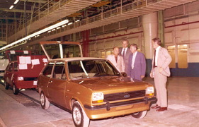 Ford Fiesta (1976) - Start der Produktion in Valencia