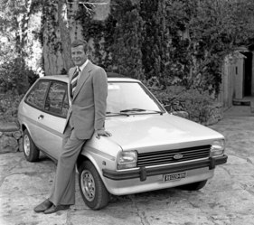 Ford Fiesta (1976) - auch Roger Moore gefiel der kleine Flitzer