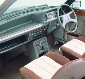 Ford Fiesta (1979) - Interieur der rechtsgelenkten Variante