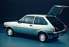 Ford Fiesta (1981) - die grosse Heckklappe macht das Beladen einfacher