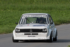 Ford Fiesta Mk1 (1980) an der Bergprüfung Altbüron 2017 - Feld 2