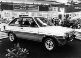 Ford Fiesta Supersport (1980) - mit viel sportlichem Zubehör aufgewertete Version des Fiesta - Genfer Autosalon 1980