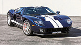 Bild: Ford GT (2006) - als Lot 240 an der Broad-Arrow-Versteigerung am Monterey Jet Center 2024