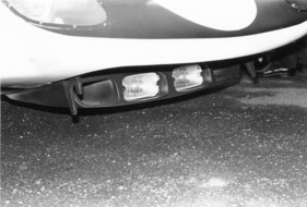 Ford GT 40 (1964) - die tiefliegenden Lampen hatten nur ein paar frühe Prototypen