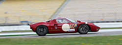 Ford GT 40 (1965) - im Rennen der NK HTGT (Touren- und GT-Wagen bis 1947-1965) am Bosch Hockenheim Historic 2012