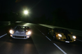 Ford GT 40 Mk III (1967) - auf der Hunaudières von Le Mans