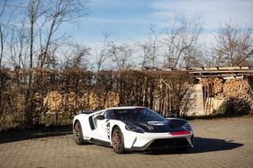 Ford GT Heritage Edition (2021) - offered as lot 100 at the Artcurial Rétromobile Paris auction on February 2, 2024