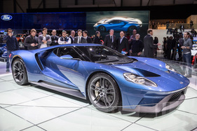 Ford GT - ist er so attraktiv wie sein Vorgänger aus dem Jahr 1965? - auf dem Genfer Automobilsalon 2015