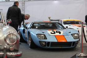 Ford GT40 (1968) - Chassis P1084, eingesetzt in Le Mans mit David Hobbs und Paul Hawkins, Teil der Rofgo-Sammlung - Retro Classics Bavaria 2019
