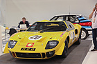 Ford GT40 (1968) - der Rennwagen von Willy Mairesse, wie er bei den 24 Stunden von Le Mans antrat, auf dem Stand von Jan B. Lühn - Techno Classica 2015