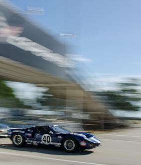 Ford GT40 an den Sebring Historics 2014