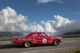 Ford Galaxie 500 Fastback (1963) - at the Bernina Gran Turismo hill climb 2021