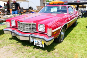 Ford Gran Torino Elite, 1976, 31’000 Meilen, angeboten für € 12’999.- – Bockhorner Oldtimermarkt 2025