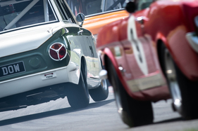Ford Lotus Cortina (1964) - Feld "Tourenwagen bis 1965" - Masters Historic Festival Brands Hatch 2023