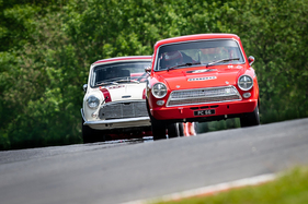 Ford Lotus Cortina (1964) - Feld "Tourenwagen bis 1965" - Masters Historic Festival Brands Hatch 2023