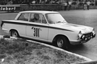 Ford Lotus Cortina (1964) - J. Whitmore (GB) bei den 24 Stunden von Francorchamps 1964, Ausfall wegen Getriebeschaden