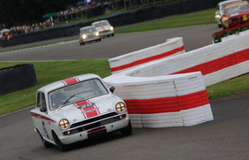 Ford Lotus Cortina (1965) - am Steuer Marcel Fässler in der St. Marty's Trophy