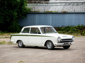 Ford Lotus Cortina MkI Sports Saloon (1966) - als Lot 025 angeboten an der Bonhams Members' Meeting Versteigerung am 16. August 2023