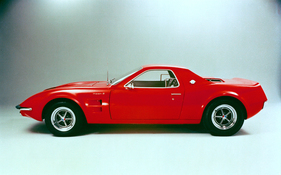 Ford Mach 2 Concept (1967) - mit 289 Hi-Po V8 in der Wagenmitte und nur zwei Sitzen - Designer Gene Bordinat
