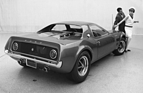 Ford Mach II (1967) - Konzeptfahrzeug mit Heck, das vom GT40 beeinflusst wurde