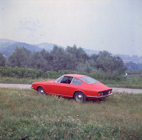 Ford Mexico Frua Coupé (1971) - das Frua Coupé „Mexico“ mit der Fließheckkarosserie des Glas GT