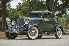 Ford Model 40 V8 Coupé (1933) - als Lot 203 angeboten an der Bonhams Amelia Island Versteigerung am 3. März 2022