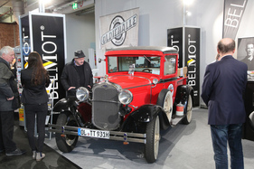Ford Model A (1928) - wirbt für die Oldiehalle und Belmot - Bremen Classic Motorshow 2020