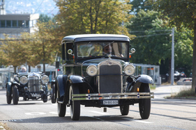 Ford Model A (1932) - bei der Anreise - Albisgütli Classic Cars & Bikes August 2022