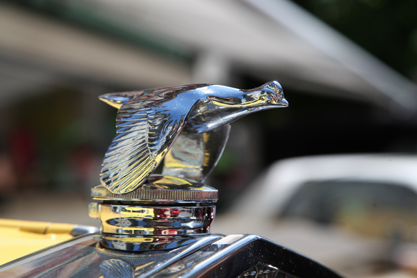 Ford Model A Cabriolet (1931) - Kühlerfigur - Oldtimer in Obwalden (O-iO) 2019