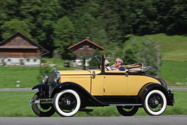 Ford Model A Cabriolet (1931) - auf der Samstagsausfahrt - Oldtimer in Obwalden (O-iO) 2019