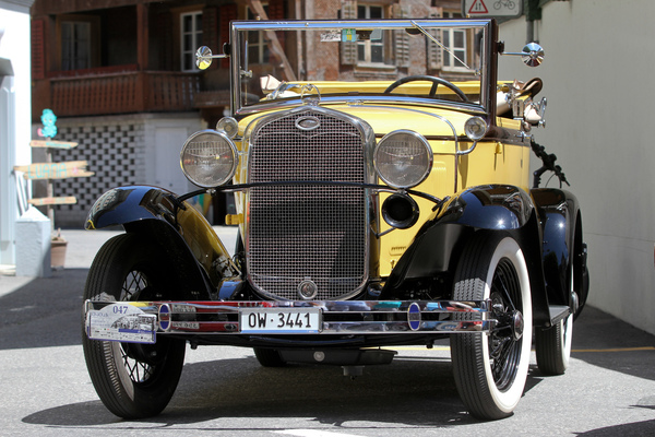 Ford Model A Cabriolet (1931) - zugelassen in Obwalden - Oldtimer in Obwalden (O-iO) 2019