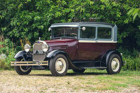 Ford Model A Flat-Head V8 Tudor Saloon (1929) - als Lot 933 angeboten in der Silverstone Auctions "The Dawn of Motoring Sale" am 5. August 2022