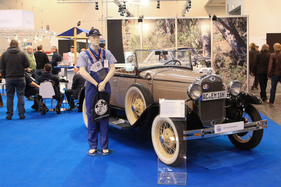 Ford Model A Roadster de Luxe (1931) - mit Vierzylindermotor und 40 PS (Techno Classica 2018)