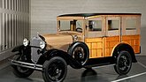Image: Ford Model A _Woodie_ Station Wagon (1930) - as lot 126 at the Broad Arrow "The Academy of Art University Collection" San Francisco Auction 2025